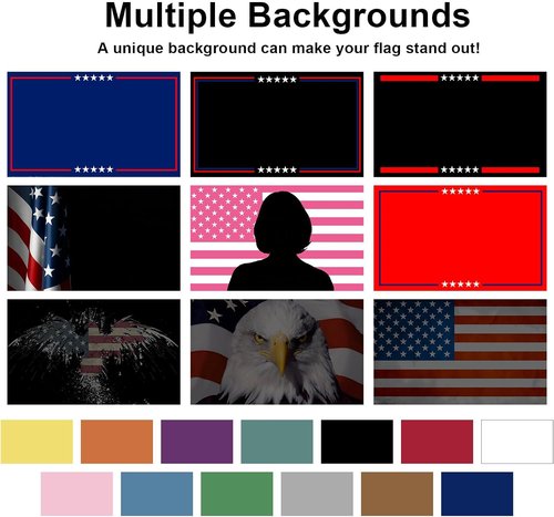 Custom Flag 3x5 Ft - Double-Sided Outdoor Design | Personalize Your Text, Photo, or Logo