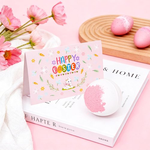 giftaker Easter Gifts Set for Women Sister Teens Stuff, Easter Basket Stuffers for Adults, Self Care Gift Basket with 16oz Glass Cup, Scented Candles Spa Set
