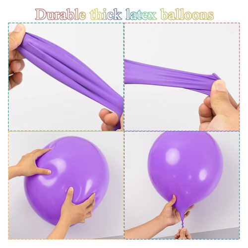 18 Inch Big Balloons Assorted Large Latex Balloon, 24pcs Giant Heavy Duty Balloons for Christmas Birthday Wedding Baby Shower Decorations
