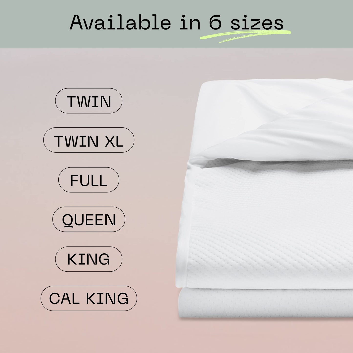 Coop Home Goods Ultra-Tech Waterproof Mattress Protector Twin, Smooth Top Mattress Pad, Waterproof Cover, Up to 18 Inches Deep, Machine Washable, Noiseless Comfort, Twin (39x75)