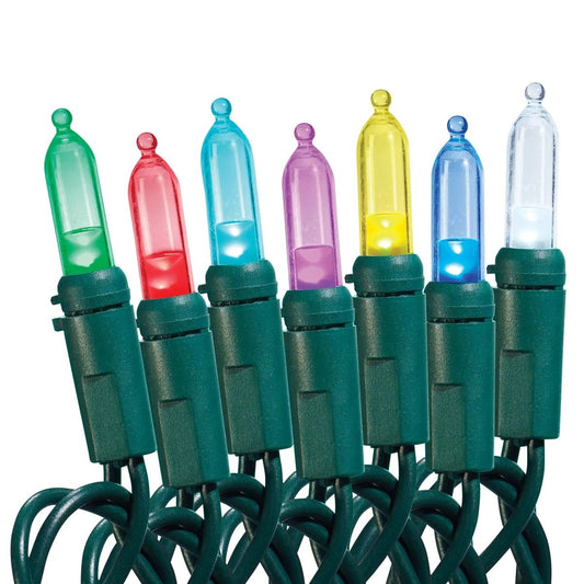 SYLVANIA Stay Lit Platinum Strings Christmas Lights - Color Action Mini Lights - 1 Strings, 200 Lights Per String