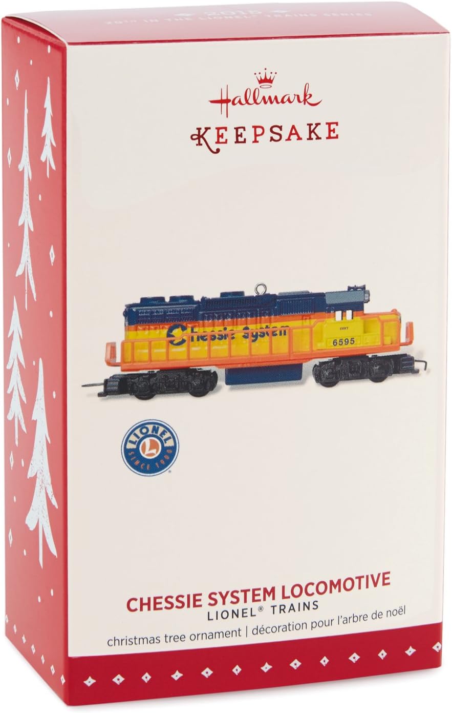 Hallmark Keepsake Lionel Chessie System Locomotive Train Ornament - 20th in Series