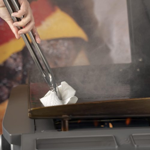 Blackstone Griddle Seasoning & Cast Iron Conditioner - Premium White Formula for Optimal Care