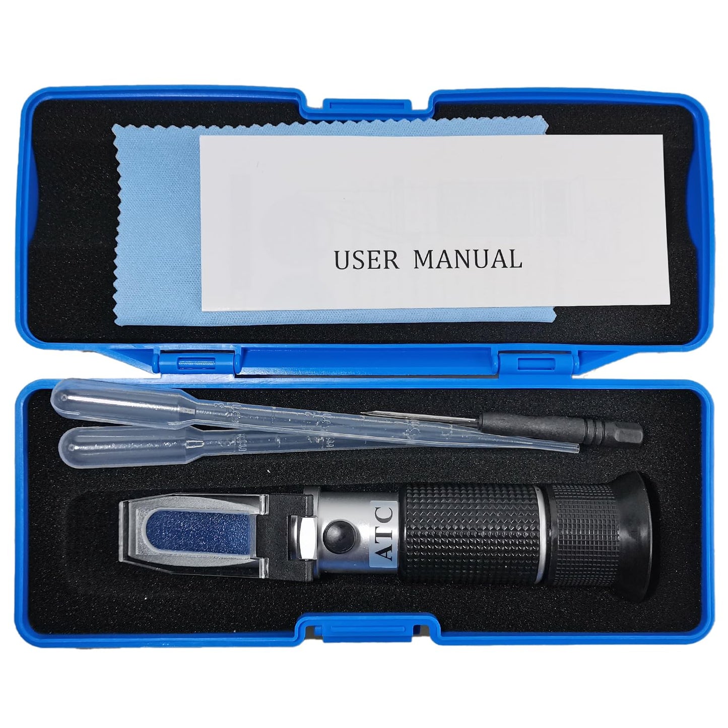 3-in-1 Antifreeze Tester in Fahrenheit Scale for Checking Freezing Point and Concentration of Ethylene Glycol or Propylene Glycol Based Automobile Antifreeze Coolant, Also for Battery Acid Condition
