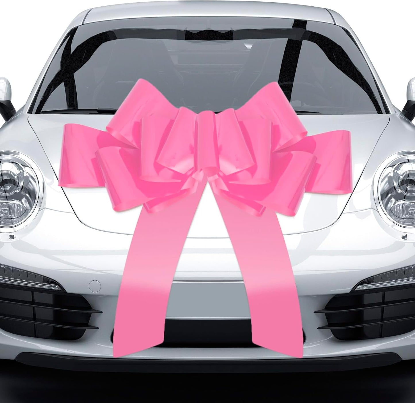 Xingshen-GTG Giant Car Bow - 30” Big Pink Pull Bow for Weddings, Birthdays & Christmas Decor