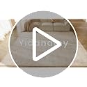Beige 8x10 Washable Area Rug - Neutral Abstract Pattern, Non-Slip Backing