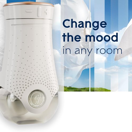 Glade PlugIns Air Freshener Starter Kit - Clean Linen Scent with 5 Refills | 3.35 Fl Oz