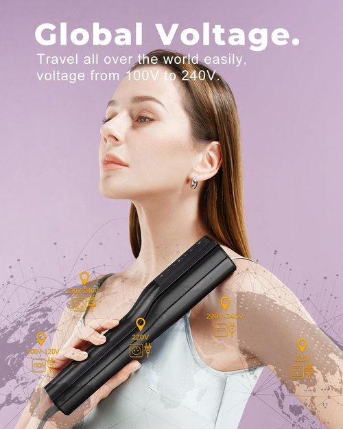 G4 Pro Travel Steamer - Lightweight Clothes Steamer with 15s Heat-Up & Auto Shut-Off | Global Voltage Adaptation