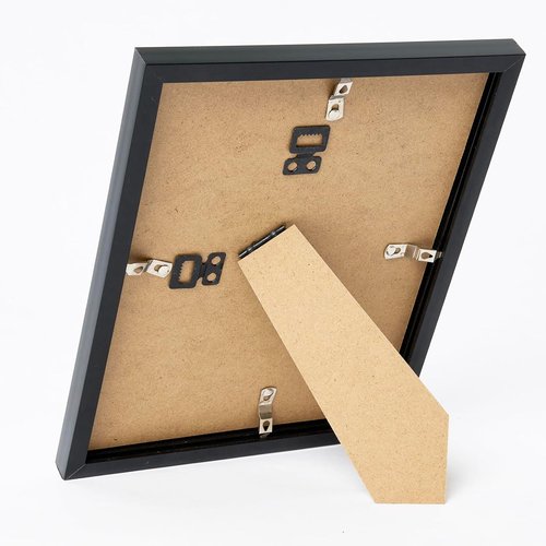 JCJMY 7x10 Picture Frame - Black Wall & Tabletop Display | Versatile Horizontal/Vertical Mounting