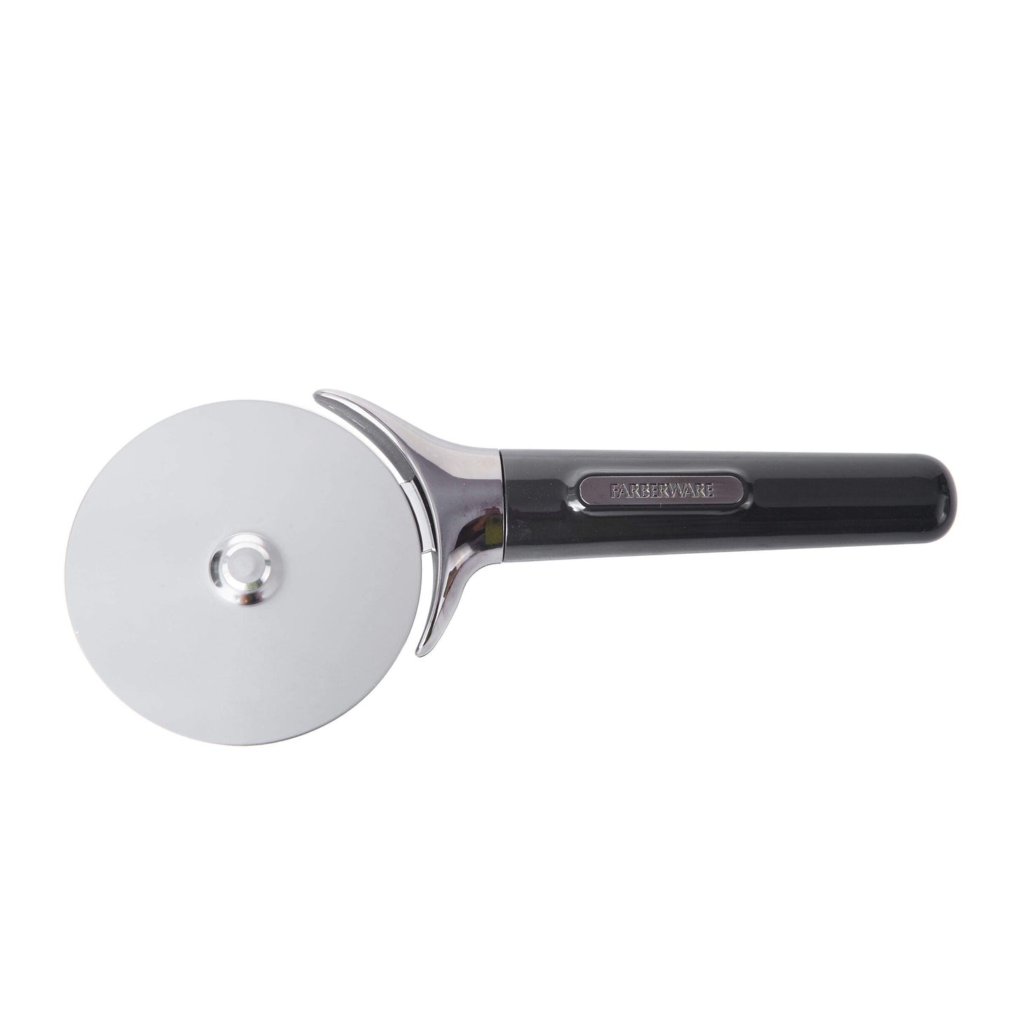 Farberware Professional Stainless Steel Pizza Cutter, 9.37-Inch, Black