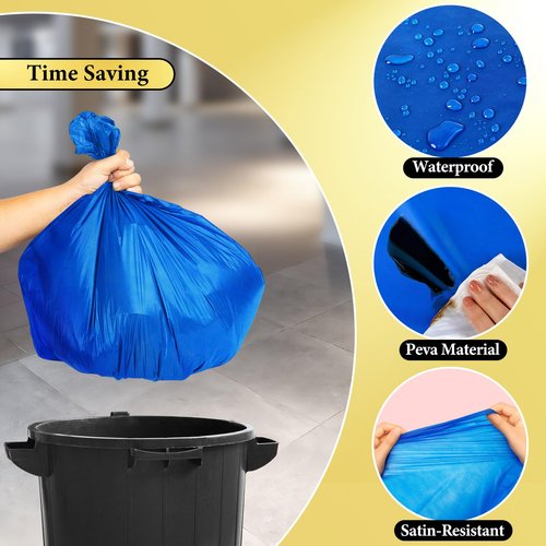 FAGNBED 4 Pack Royal Blue Disposable Tablecloth, 54×108 Inches Waterproof Plastic Rectangle Table Cover, Leakproof & Sturdy Table Cloth for for Thanksgiving, Veterans Day, Holiday Party Decoration