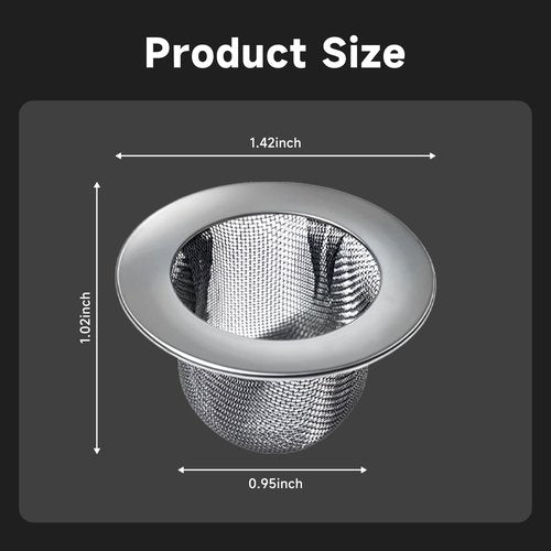 ComboJoy 10 PCS Whiskey Smoker Filter Screens, Stainless Steel Reusable Mesh Replacement Screens with Metal Tin Storage Case for Cocktail & Whiskey Smoker Kits