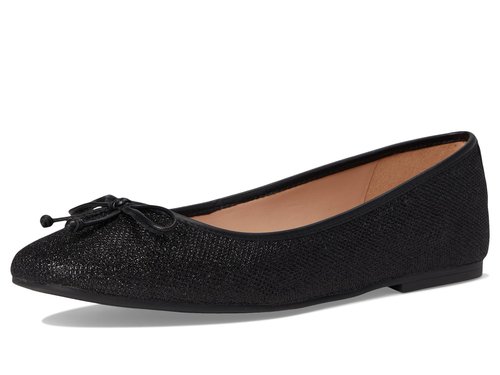 Cole Haan Women's Yara Soft Ballet Flats, Black Glitter Mesh, 11-B US
