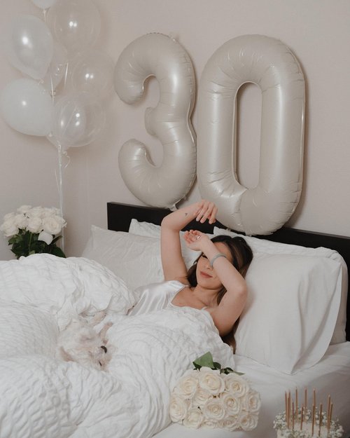 Cream Number 10 Balloon 40 inch, 10 Number Balloons, 10th Cream Birthday Decorations, 10 Year Old Girls Boys White Party Supplies