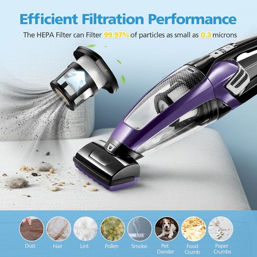 Bissell Vacuum Replacement Filter - 4 Pack Mesh & Foam Filters for Pet Hair Eraser | Compatible with 2284W, 2390A
