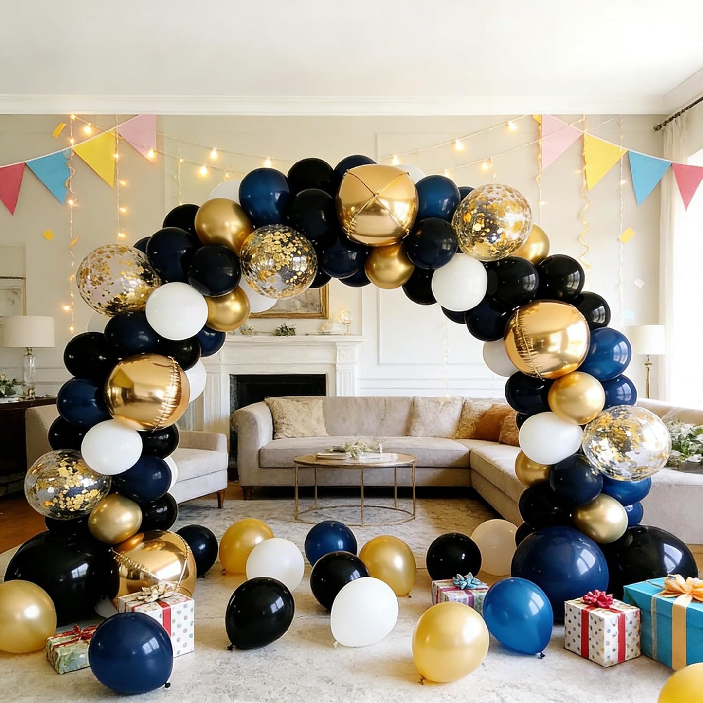 60 PCS Black Balloons by [Brand Name] - 12-Inch Latex Balloons for Birthday, Wedding & Baby Shower Decor