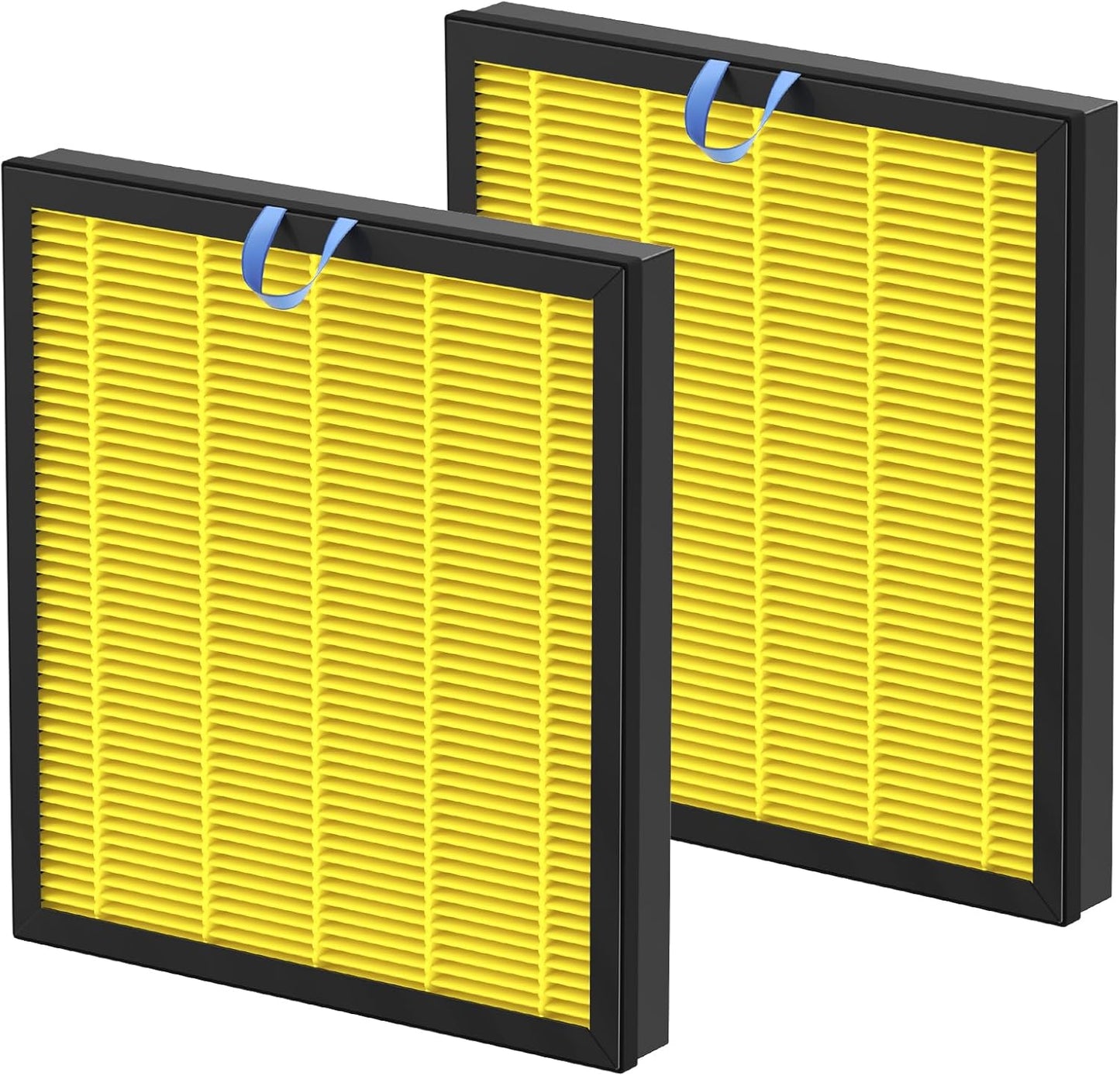Levoit Vital 100S Air Purifier Replacement Filter - 3-in-1 HEPA & Activated Carbon - 2 Pack, Yellow