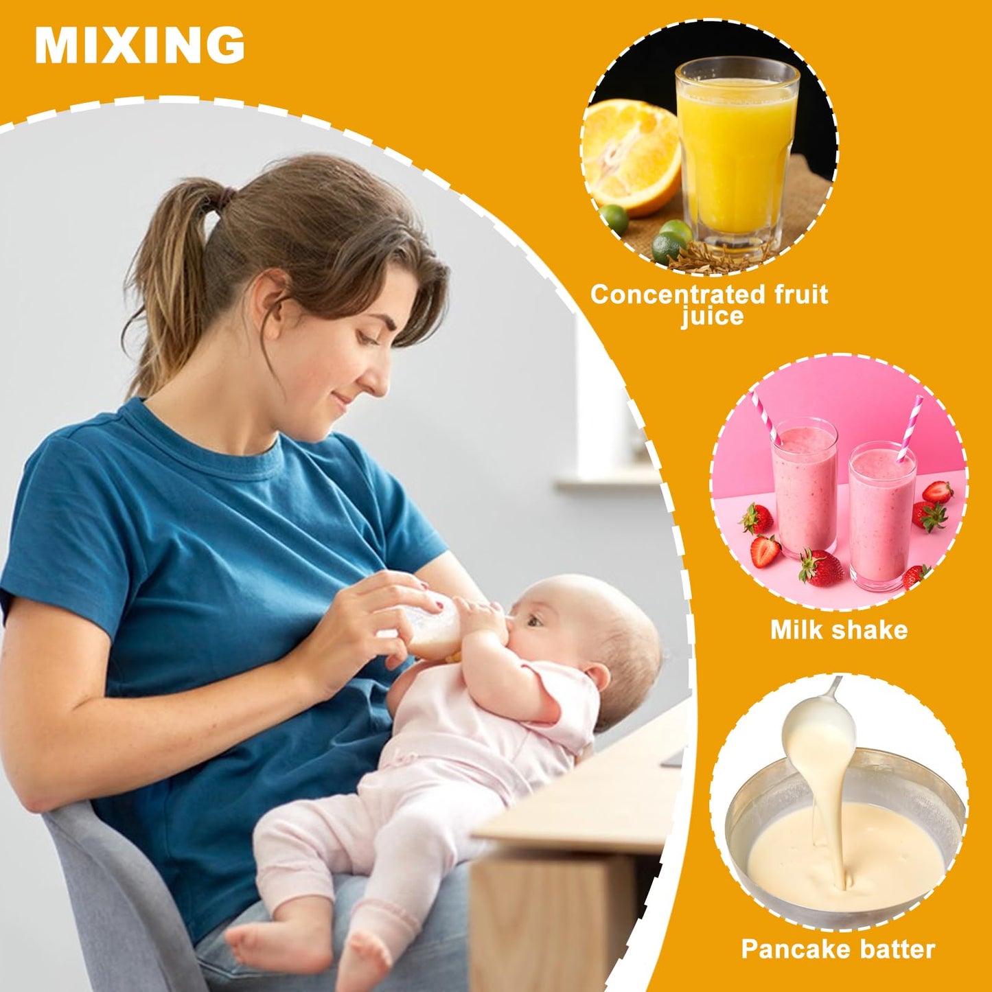 2 Pack Mixing Pitcher for Drinks 2 Quart/ 64oz Plastic Water Pitcher with Lid，Easy-Mix Juice Container，Angled Plastic Blades and Adjustable Mixer Plunger for Juice, Tea, Beverage Container