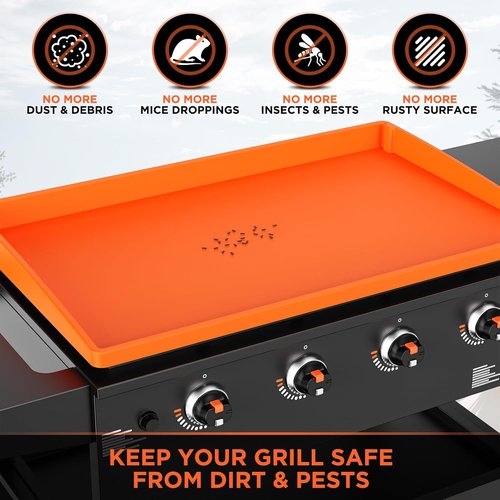 Blackstone 36" Silicone Griddle Mat - Heavy-Duty Food Grade Cover for Year-Round Dirt & Rust Protection