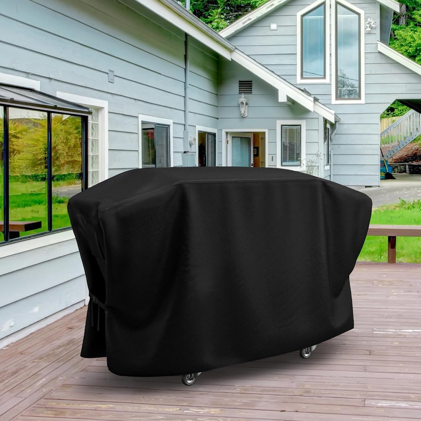SHINESTAR Griddle Cover - Heavy Duty Waterproof 28 Inch Cover for Blackstone Grills | Air Vent & Straps