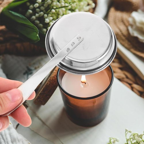Angoily Candle Snuffer - Portable Stainless Steel Extinguisher Tool with 6.69-Inch Long Handle | Safe Home & Office Accessory