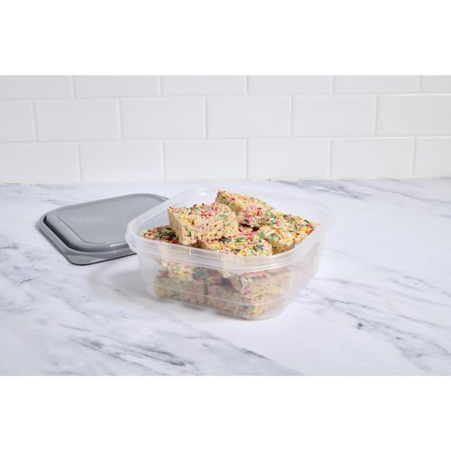 GoodCook EveryWare Extra Large Square Food Storage Container, 2 Pack, BPA Free