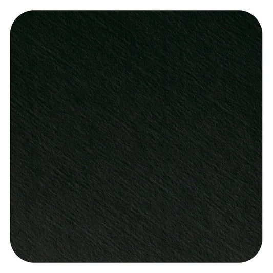 Hoffmaster 876108 Square Two-Sided Coaster, 4" Black (Pack of 500)