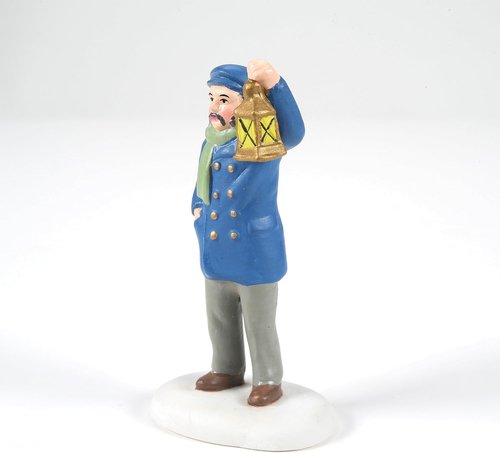 Department 56 Nightwatch Figurine - Dickens Village Lantern Holder | 2.5 Inch, Multicolor
