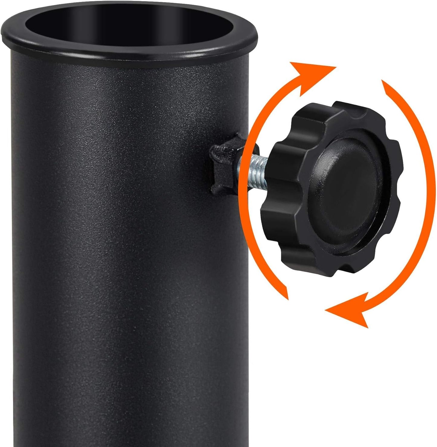 Yaheetech Heavy Duty Outdoor Umbrella Base - 22 lbs 18" Round Stand for Patio & Garden, Black