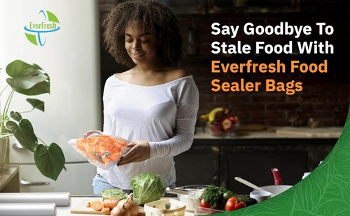 EverFresh Vacuum Sealer Rolls - 11" x 25' | 15% Thicker Embossing, BPA Free, 4 Pack
