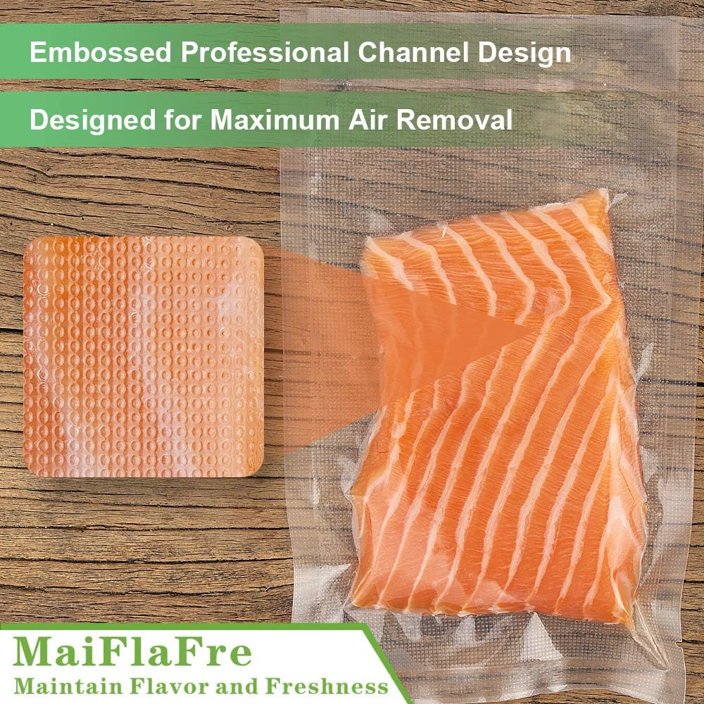 Vacuum Sealer Bags Rolls 8x50 - Commercial Grade, BPA Free, Heavy Duty | Ideal for Meal Prep & Sous Vide