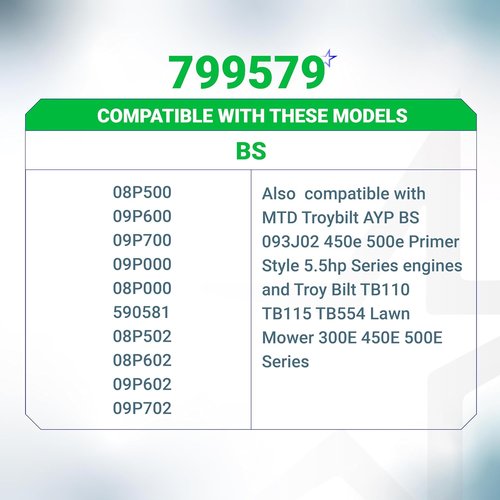 BlueStars Air Cleaner Foam Filter - 6 Pcs Compatible with 09P602, 09P702, 550e-550ex Series