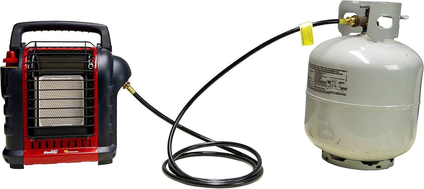Mr. Heater Buddy Series Hose Assembly - 10-Foot Durable Connection for Portable Heaters