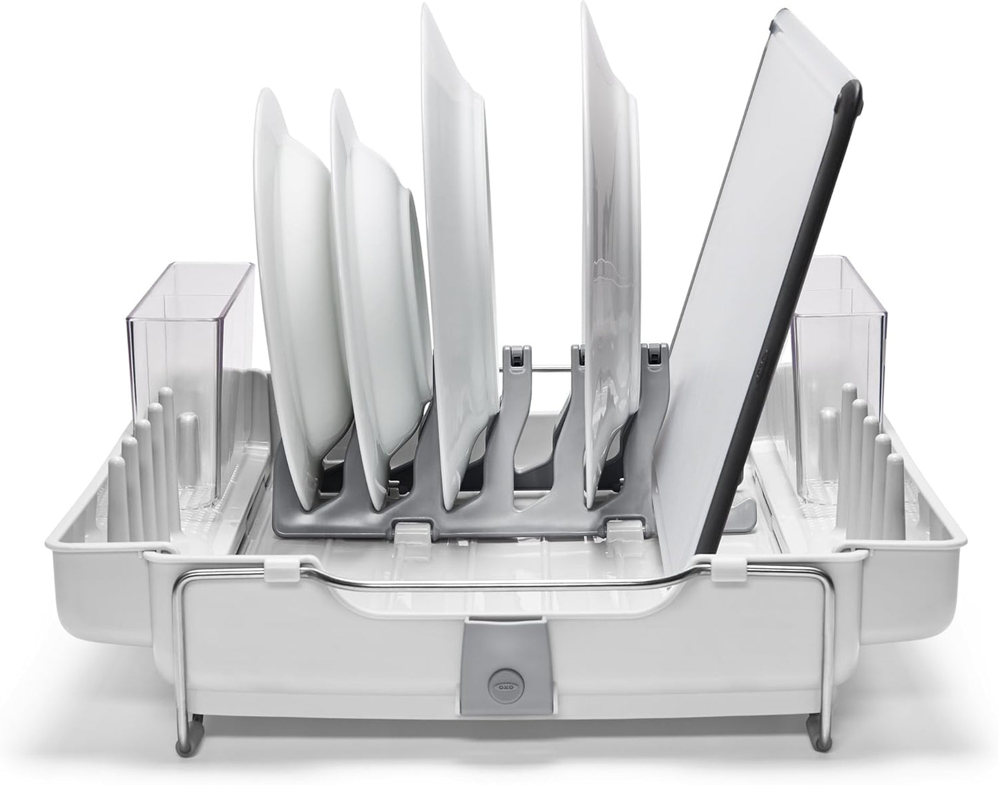 OXO Good Grips Foldaway Dish Rack - Space-Saving Design for Efficient Drying | Compact & Durable