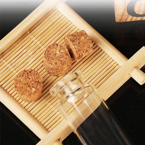 10 Pack Wooden Tapered Cork Plugs Natural Soft Wood Wine Corks, Cork Stoppers Wine Bottle Stopper For Wine Beer Bottle Crafts