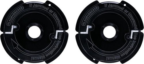 Black+Decker Trimmer Line Replacement Spool - Autofeed 30 ft, 0.065-Inch, 2-Pack (AF-100-2)