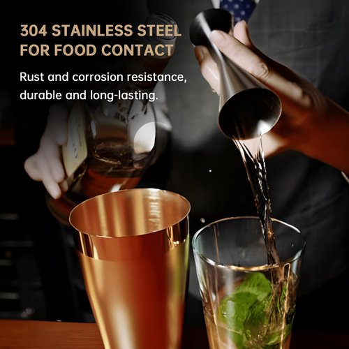 Integrated casting professional Jigger for Bartending,Japanese Cocktail Jigger Premium 304 Stainless Steel Jigger Premium & Heavy-Duty 2 OZ 1 OZ with Dimensions Inside Bartending Measuring