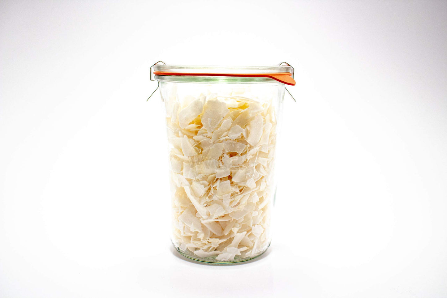 Weck Canning Jar 743-3/4 L Weck Mold Jars made of Transparent Glass - Eco-Friendly Canning Jar - Food Storage Containers with Lids Airtight – 1 Jar with Keep Fresh Cover