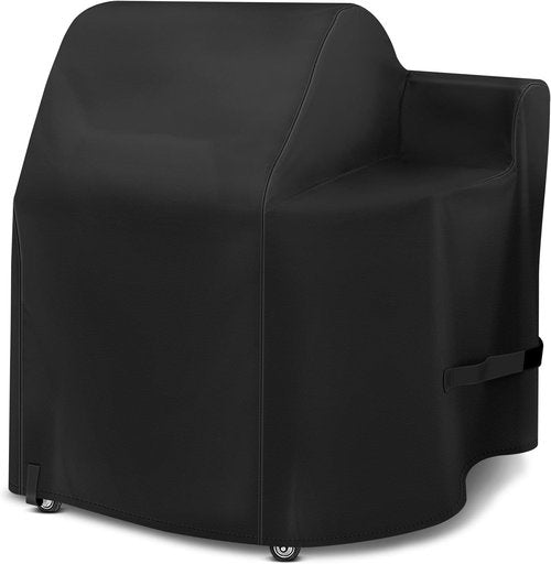 iCOVER Grill Cover for Weber 24-Inch SmokeFire Pellet Grill - Heavy Duty Waterproof 600D Canvas