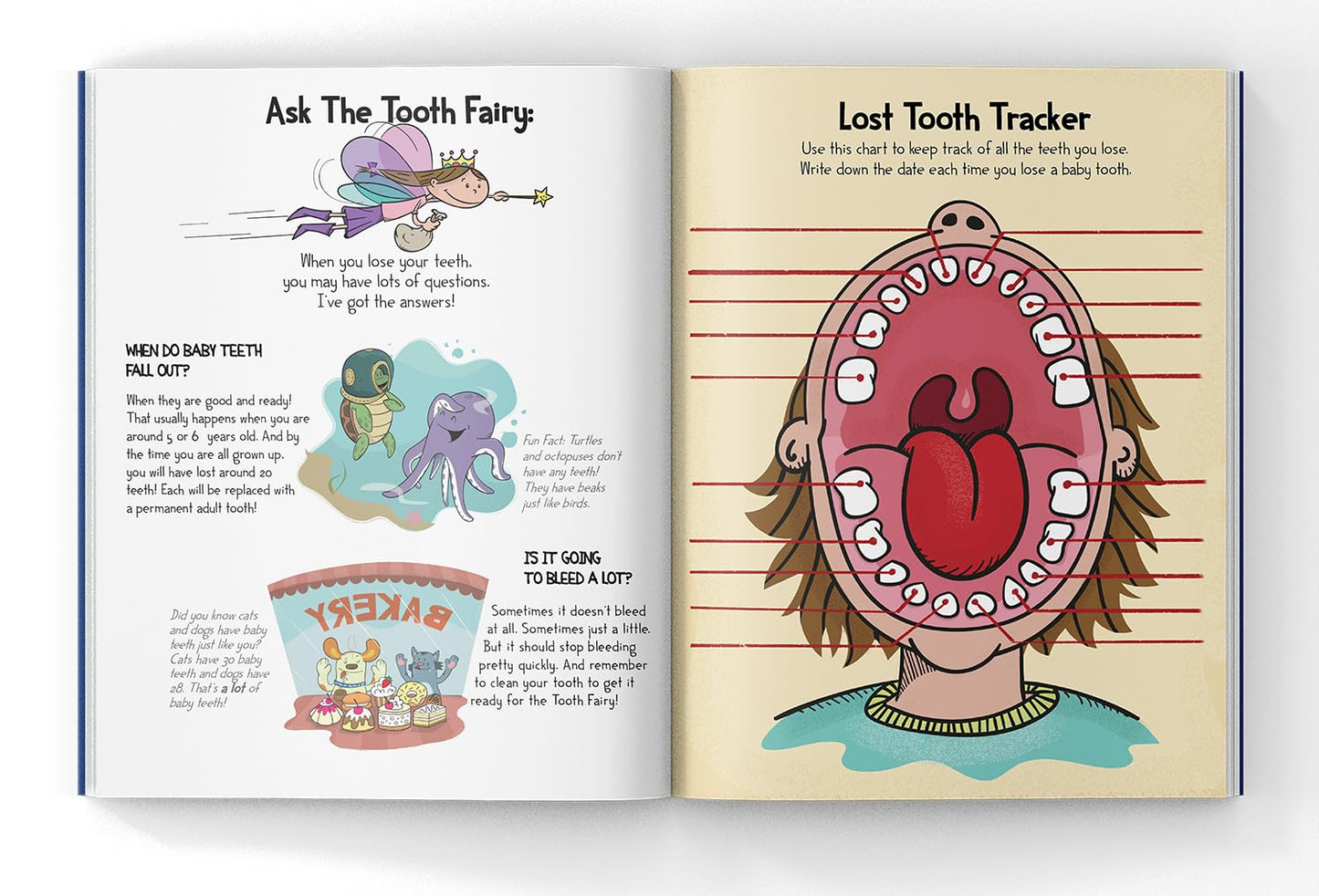 Rebel Dinosaur Tooth Fairy Pillow and Book Bundle | 8" Plush with Pocket for Lost Teeth & Hardcover Storybook w/Tracker, Q&A for Boys Girls Children of All Ages