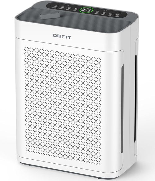 DBFIT HEPA Air Purifier - Double-Sided Design with Washable Filter | Ideal for Large Rooms up to 3000 sq.ft.