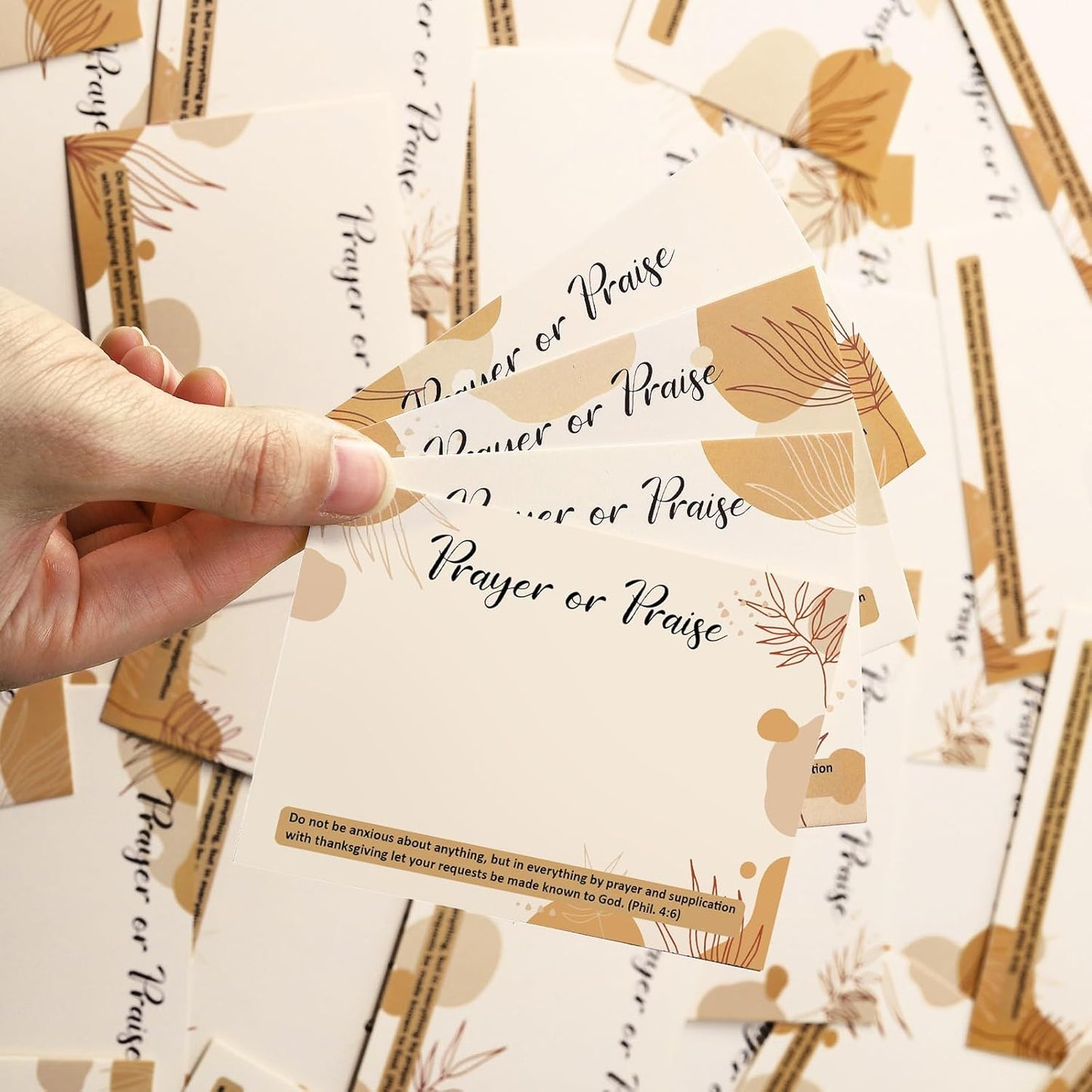 Regine Switzerland 400 Pcs Prayer Cards - Elegant Christian Scripture for Baptism & First Communion Gifts | Boho Design