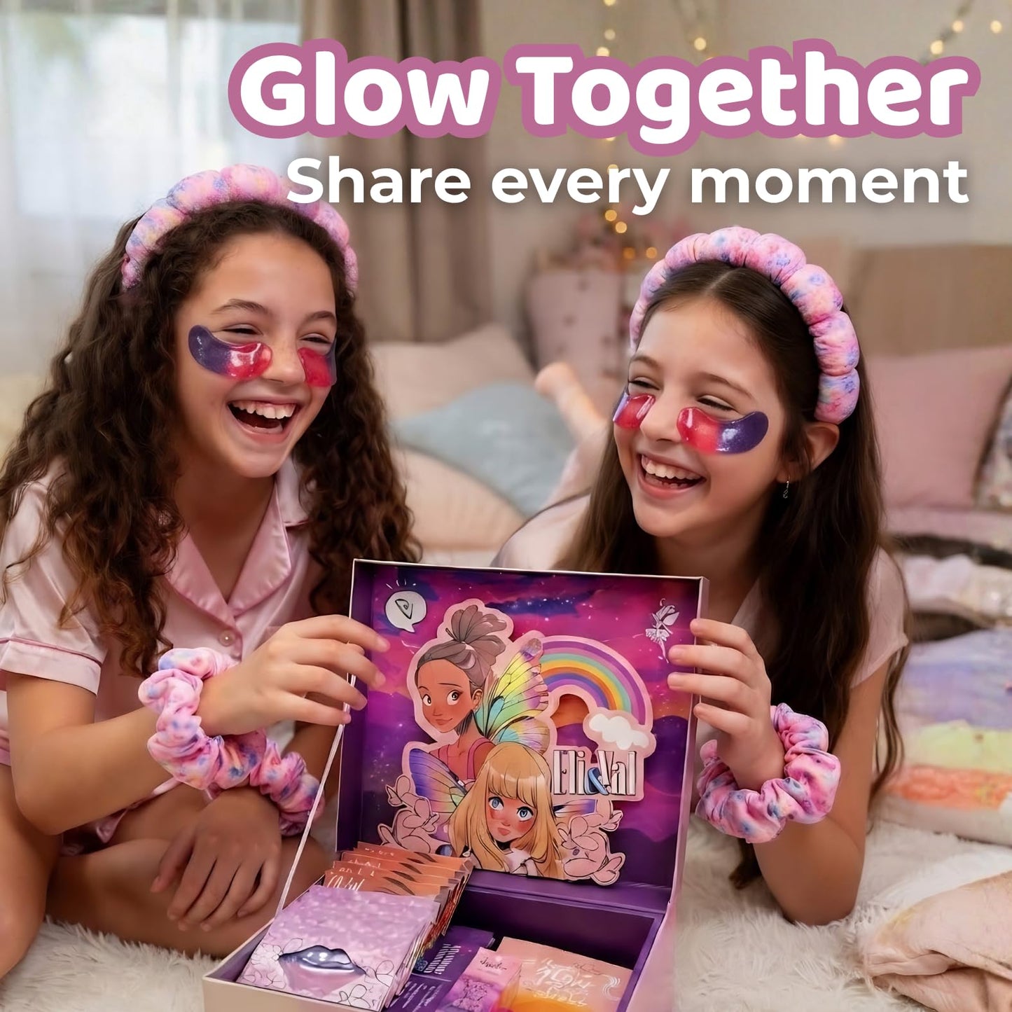 Tween Gift Box – Gifts Basket Teen Girl – Spa Kit for Teen Girls with Skincare and Self-Care Essentials – Birthday or Holiday Present