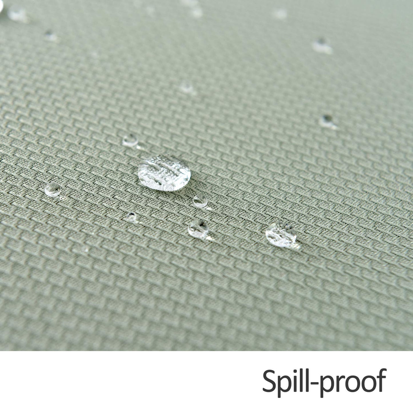maxmill Jacquard Square Tablecloth Stain Resistant Spillproof Wrinkle Free Washable Soft Table Cloth, Decorative Fabric Table Cover for Dining Room, Indoor and Outdoor Use, 52 x 52 Inch Sage Green