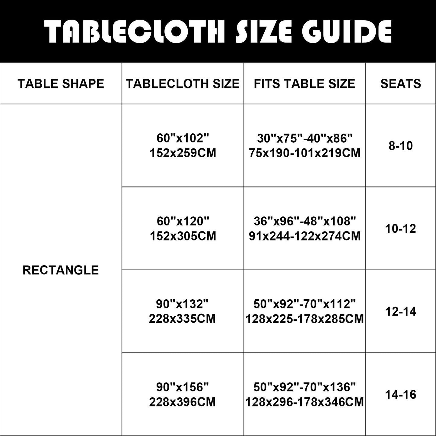 luccido 6 Pack Rectangle Tablecloth 60 x 102 Inches White Table Cloth Stain and Wrinkle Resistant Washable Polyester Fabric Table Cover for Party, Wedding and Banquet Decoration