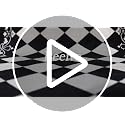 Black Checkered Runner Rug 2.5x8 ft Washable Non Slip Hallway Carpet