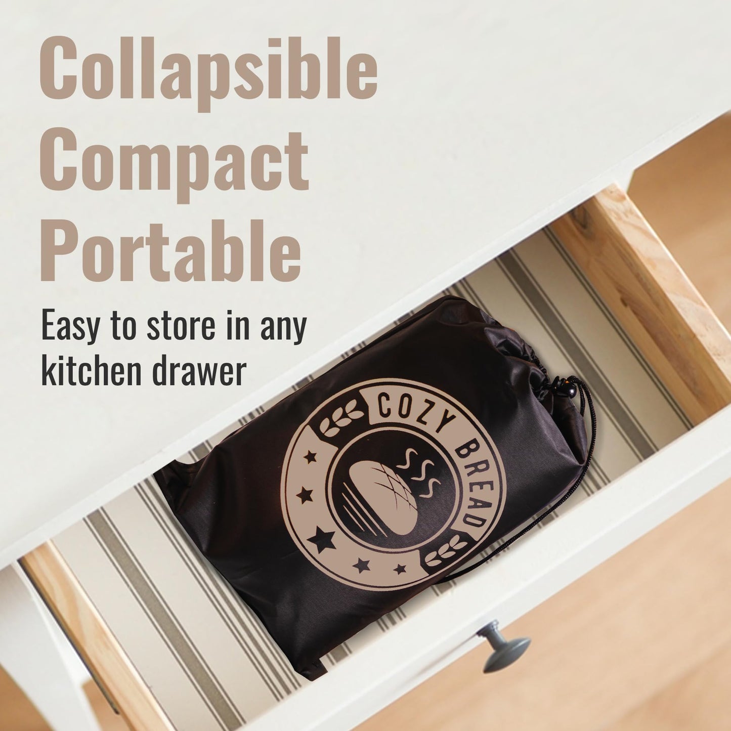 Cozy Bread® Proofing Box | Compatible with 10" x 21" Proofing Mat (Heat Mat Not Included) | USA Brand