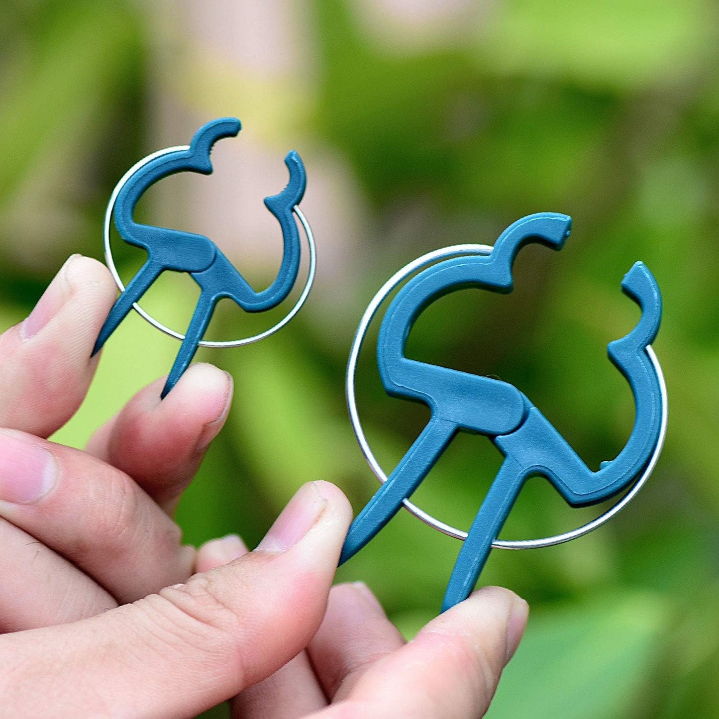 PERSZEN Plant Clips - 60PCS Adjustable Reusable Garden Supports for Flowers, Vines & Vegetables