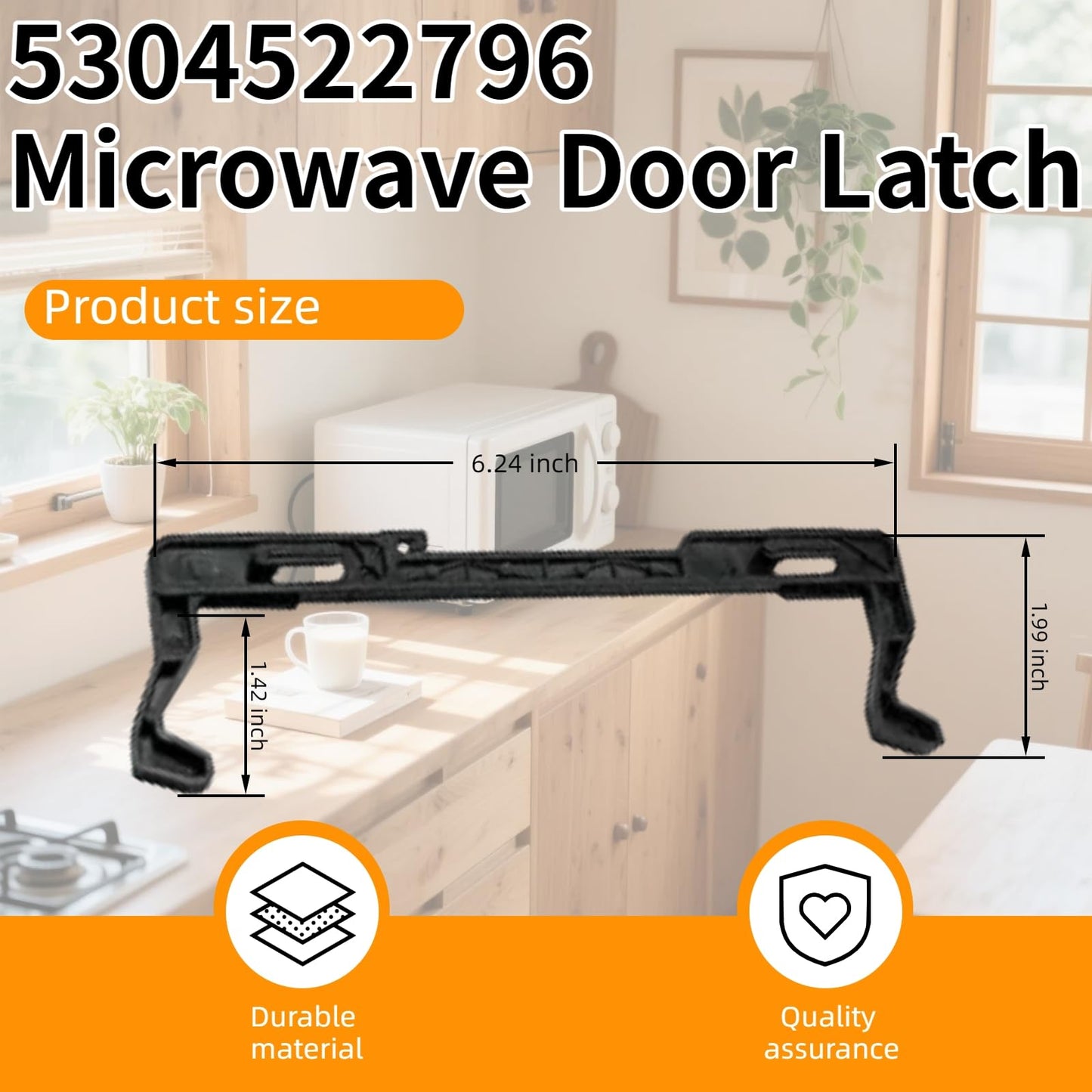 Microwave Door Latch 5304522796