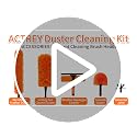 26FT High Reach Telescoping Duster Cleaning Kit with 5-20FT Extension Pole - Includes Multiple Detachable Heads - ACTREY